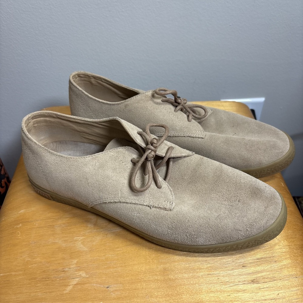 Seavees Sun-tans Buck Sandstone Suede Men's 11.5